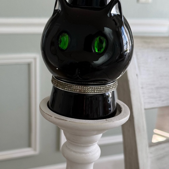 Bath & Body Works Halloween Cat Soap Dispenser - Black and Green NWT - Picture 5 of 8
